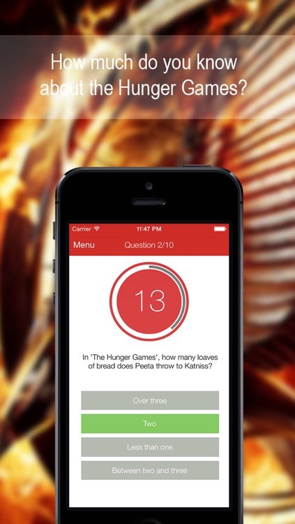 Fan Trivia for The Hunger Games Trilogy Free