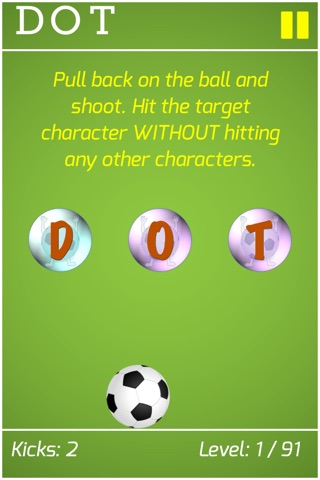 Word Soccer Lite: Kick letters, make words screenshot 2