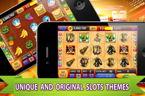 Kingdom Slots ™ casino video slot machines game screenshot 2