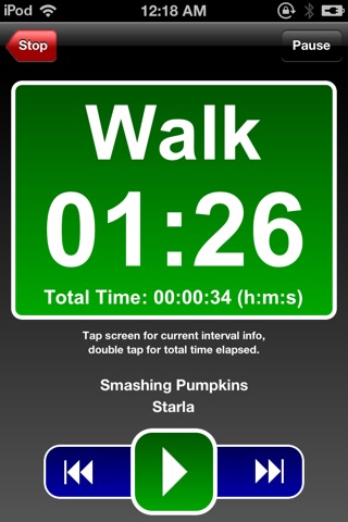 rTimer - Interval Timer For Runners screenshot 2