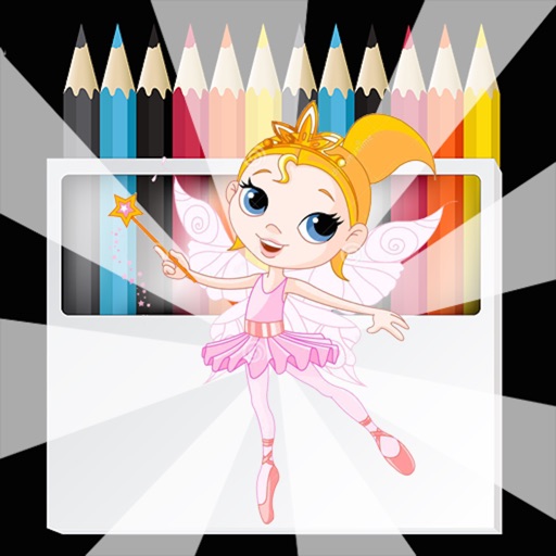 Fairy Coloring Books:Magical Draw and Paint for kids