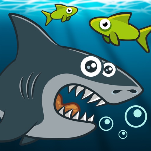 Flappy Shark Adventures - Flap To Feed The Hungry Shark Icon