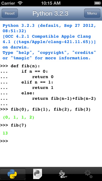 Python 3.2 for iOS