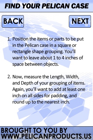 Pelican Cases Selector