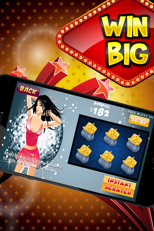 Lottery scratchers app