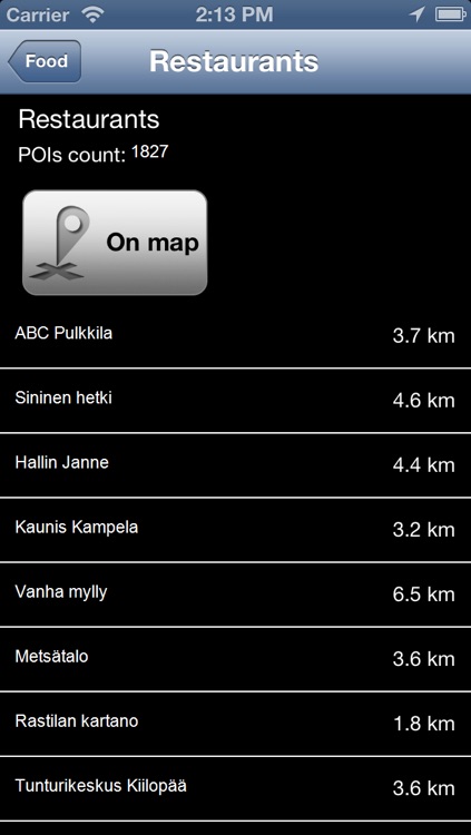 Finland Offline Map - PLACE STARS screenshot-3