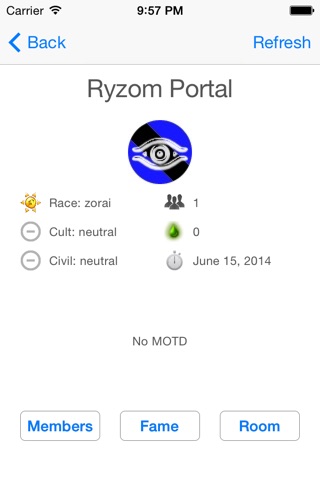 Ryzom Portal screenshot 4