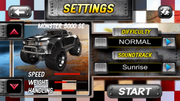 A Super Monster Truck Racing 3D- Free Real Multiplayer Offroad Race Game