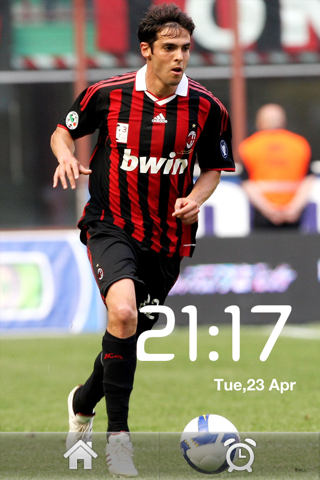 AC Milan Clock screenshot 2