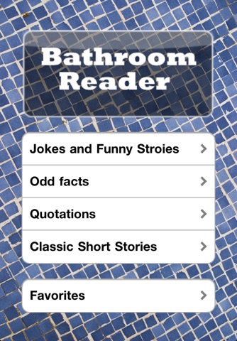 The Bathroom Reader : Jokes, Quotes, and More! screenshot 2