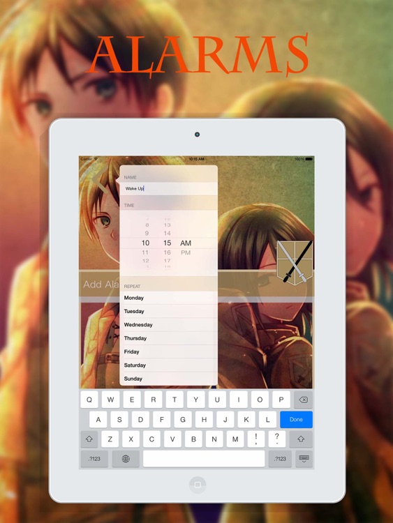 AoT Clock HD for Attack on Titan