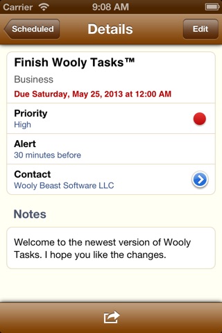 Wooly Tasks - Free screenshot 3