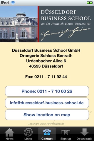 Düsseldorf Business School screenshot 3