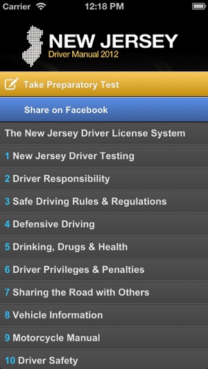 New Jersey Driver Manual Free