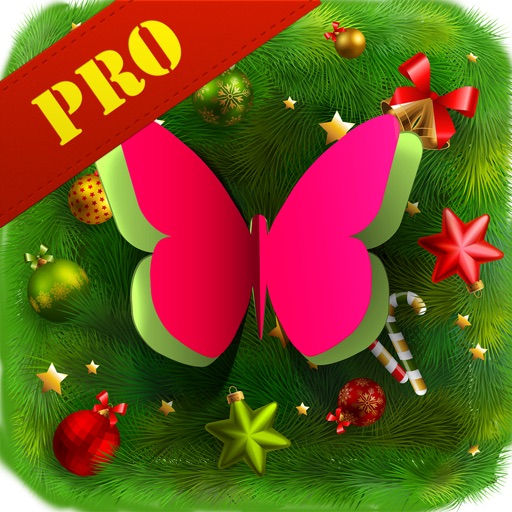 Butterfly Cloud Adventure HD - A Christmas Holiday Game Icon