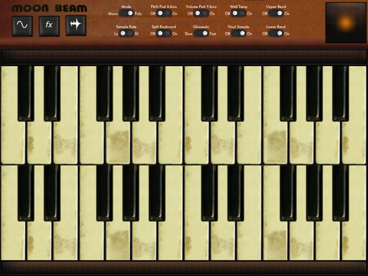 Moon Beam Synth/Sampler