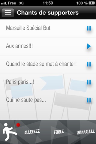 Marseille - Chants de supporters screenshot 2