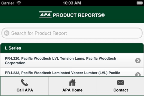 APA Product Reports screenshot 4