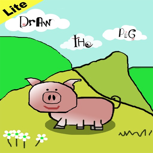 Draw the Pig Lite icon