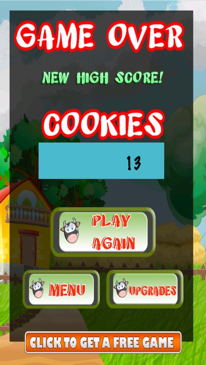 Mad Cow Speedy Cookie Catcher Mania - Cool Sweet Food Rescue Challenge Free screenshot-4