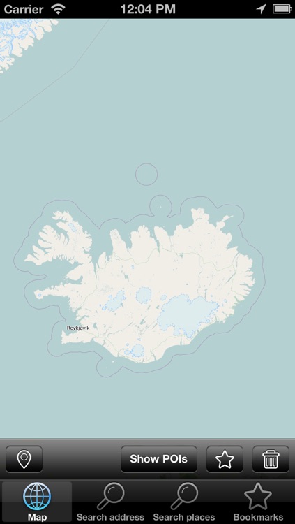 Offline Map Iceland (Golden Forge)