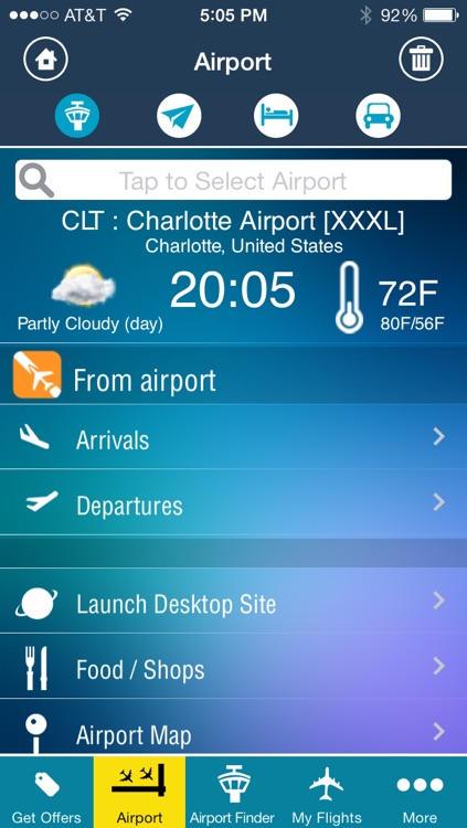 Charlotte Airport - Flight Tracker CLT Douglas American