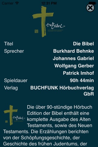 Die Bibel als Hörbuch screenshot 3