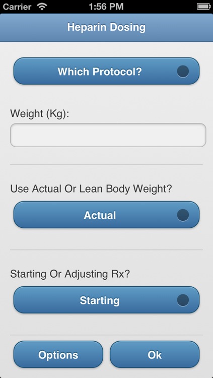 Heparin Dosing