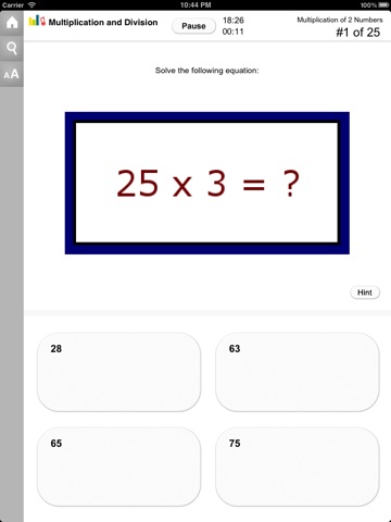 Multiply and Divide for iPad screenshot 2