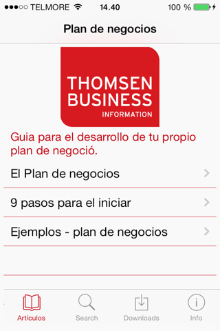 Plan de Negocios para Emprendedores screenshot 2