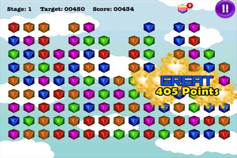 Bubble Cube Pop Mania screenshot 4