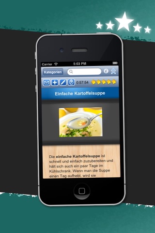 Suppe HD - 650 Suppen Rezepte mit Kochmanager screenshot 2