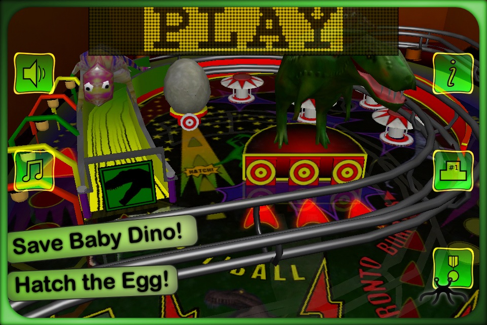 Dino Madness Pinball Lite screenshot 3