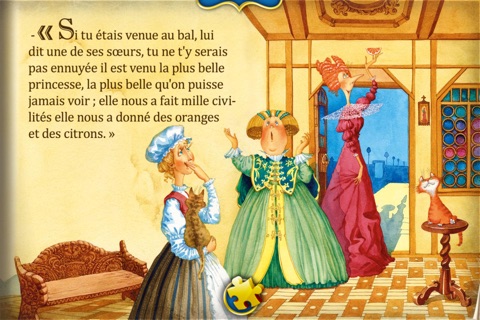 Cinderella - Animated Watercolor Fairy Tale LITE screenshot 4