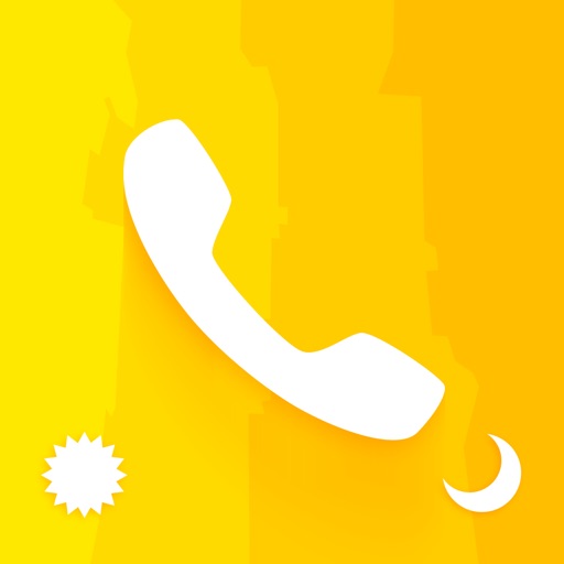 Cortesía - Timezone aware phone calls icon