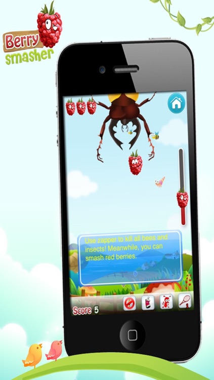 Berry Smasher - Ninja Slice Bug Smash Clash screenshot-3