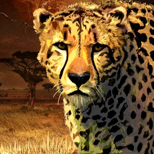 Cheetah King Icon