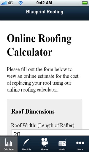 Blueprint Roofing Calculator(圖3)-速報App