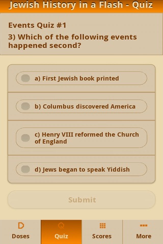 Jewish History in a Flash screenshot 2