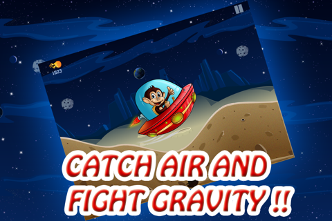 Gravity Star Monkey :  Moon Surfers - Little Space Pet Adventure (Free Game) screenshot 3