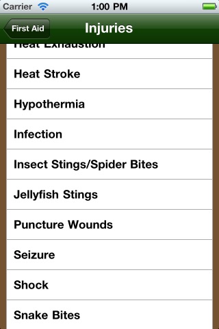 Wilderness First Aid screenshot 3