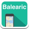 Balearic Islands (Majorca, Ibiza, Formentera) offline map, guide, weather, hotels. Free GPS navigation.