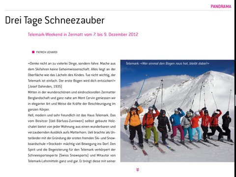 Universität Luzern eMagazine screenshot 4
