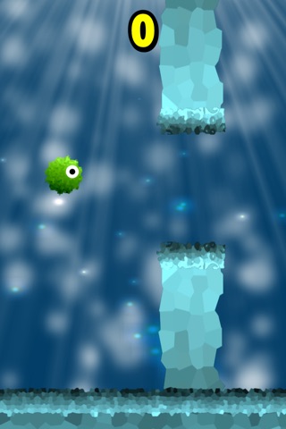 MOSS BALL Diving- Flappy Eyed Moss's Adventure! screenshot 4
