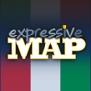 Italy Expressive Map Digital Atlas App