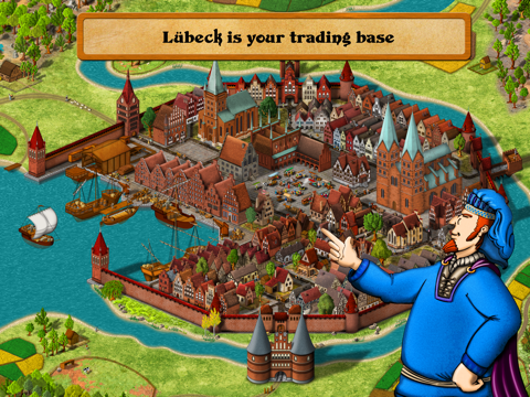 Medieval Merchants - A historical trading simulation для iPad