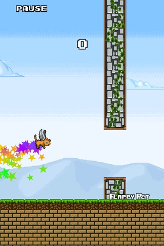 Flappy Pets - for Cat Puppy Dog Bird and Chicken screenshot 2