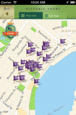 French Quarter, Garden District Historic Tours and New Orleans Streetcar Tracker screenshot 3