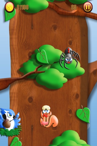 Happy Tree Squirrel Challenge  - A Jumpy Thief Critter Jungle Racing Adventure screenshot 2