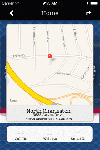 Charleston Baptist Association screenshot 2